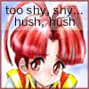 too shy, shy